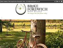 Tablet Screenshot of brokefordwich.com.au